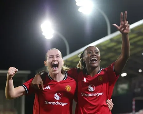 E. Terland Treble Propels United Into The Champions League Main Draw